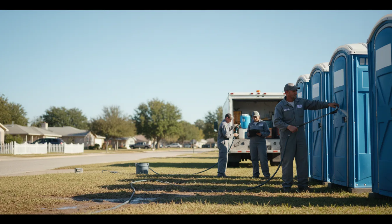 Long-Term Portable Toilet Rental in Eddy, TX near me